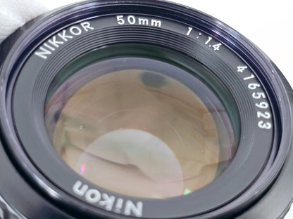 New Seal🌸[Near MINT] Nikon FE SLR 35mm Film Camera Ai 50mm F1.4 Lens From Japan