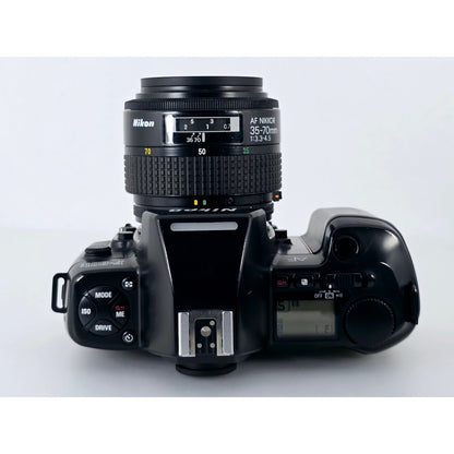 [Pre-owned] Nikon F-801s 35mm Film Camera with AF 35-70mm F3.3-4.5 Lens — Near MINT — Japan #5177