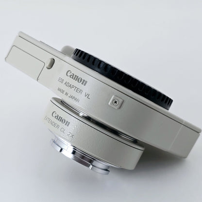 [Pre-owned] Canon EOS EF Lens to VL Mount Adapter 2x Extender for Hi8 — Sold as-is — Japan #5468