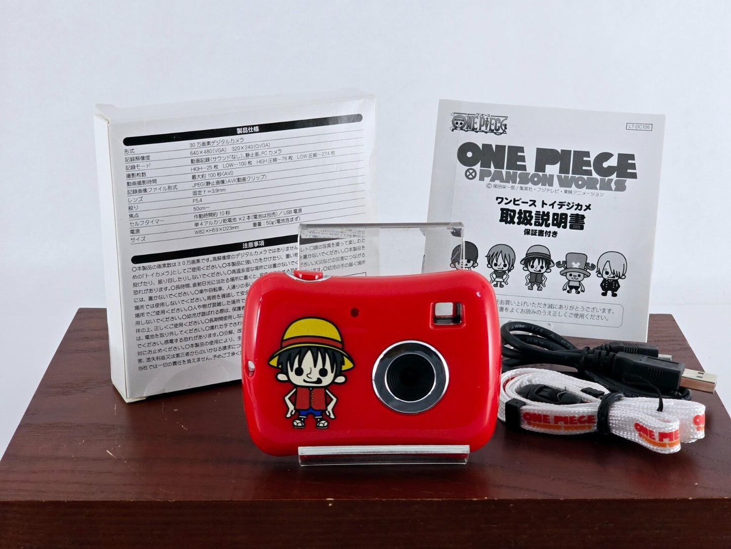 Read🌸[Sold as-is For display] Toy Digital Camera ONEPIECE Monkey D.Luffy Japan