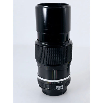 [Pre-owned] Nikon Ai Nikkor 200mm F4 MF Telephoto Lens — Near MINT — Japan #3199