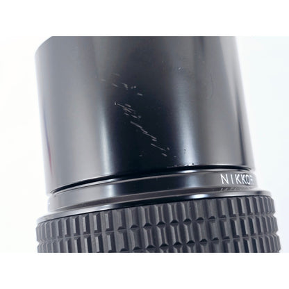 [Pre-owned] Nikon Ai Nikkor 200mm F4 Telephoto MF Lens — Near MINT — Japan #3636