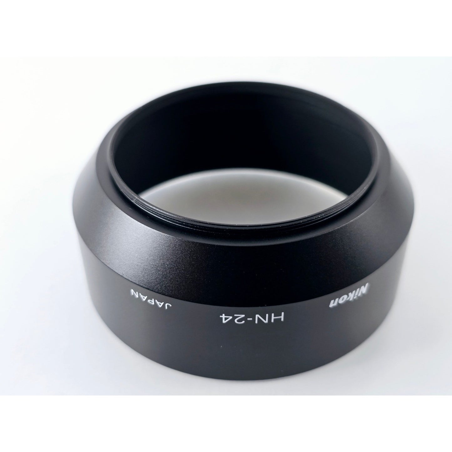 [Pre-owned] Nikon Metal Lens Hood HN-24 for 100-300mm F5.6 Series E — Unused — Japan #2965