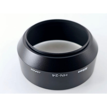 [Pre-owned] Nikon Metal Lens Hood HN-24 for 100-300mm F5.6 Series E — Unused — Japan #2965
