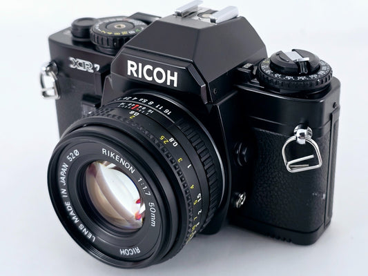 New Seal🌸[Near MINT] Ricoh XR 7 SLR 35mm Film Camera Rikenon 50mm F1.7 Japan