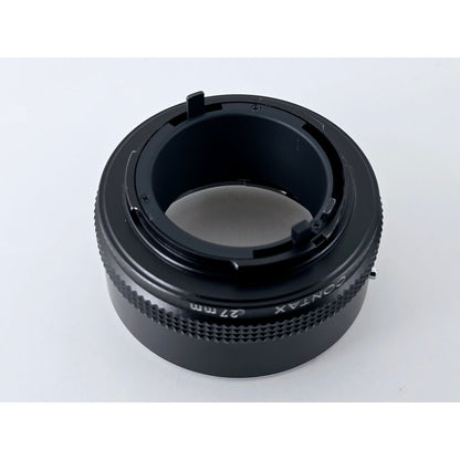 [Pre-owned] Contax Auto Extension Tube Set 13mm 20mm 27mm — Top MINT — Japan #4918