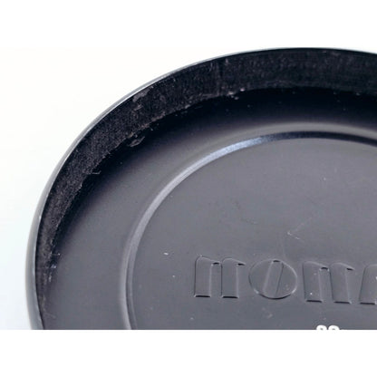 [Pre-owned] Canon 80mm Push-On Black Metal Front Lens Cap (Genuine) — Near MINT — Japan #4141