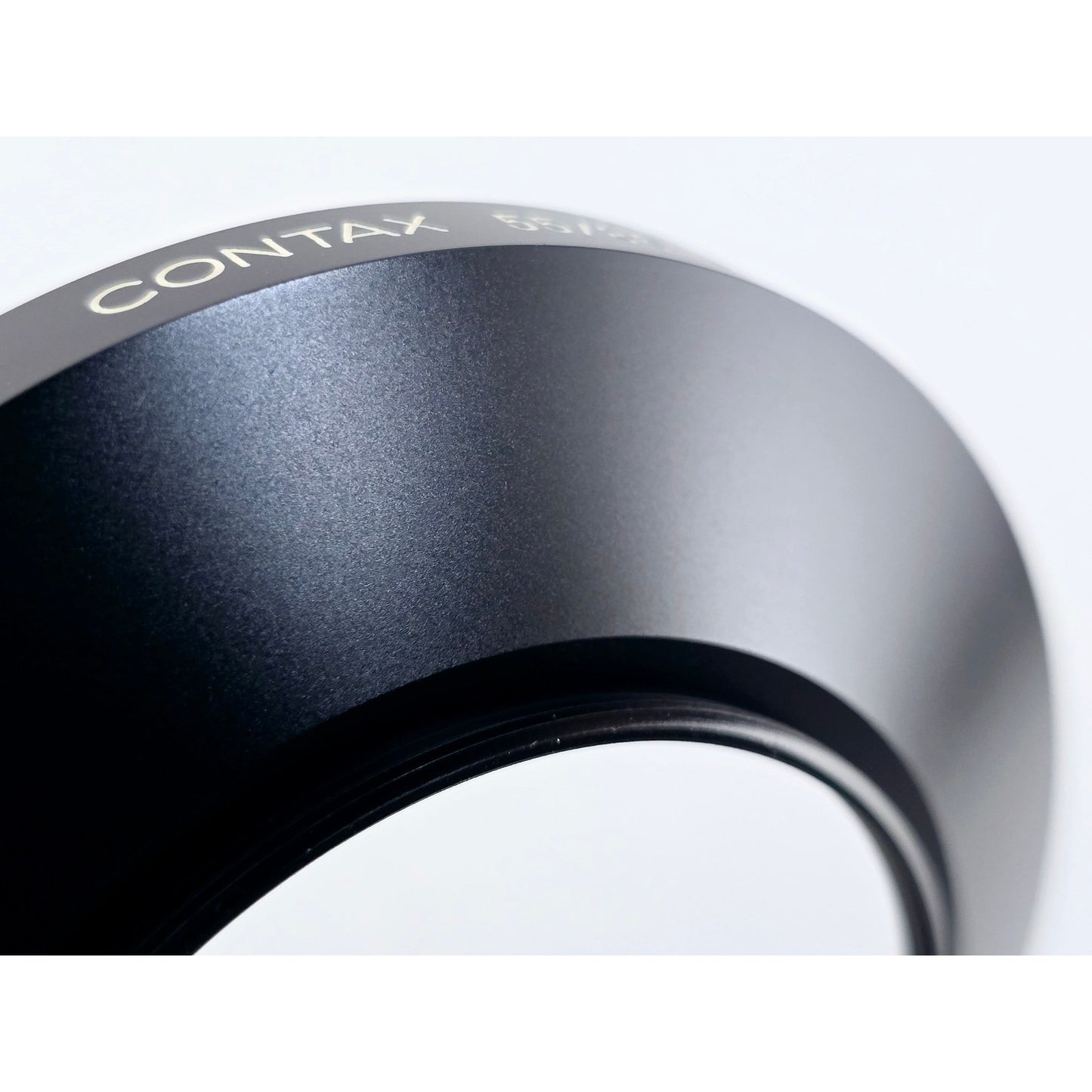 [Pre-owned] Contax 55/86 Step Up Ring Adapter Genuine Filter Hood — Unused — Japan #3954