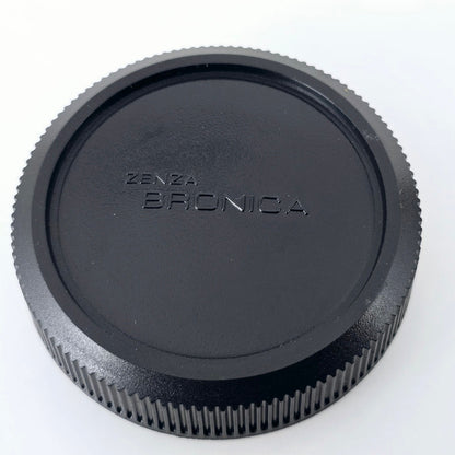 [Pre-owned] Zenza Bronica ETR Body Cap & Rear Lens Cap — Unused — Japan #1883