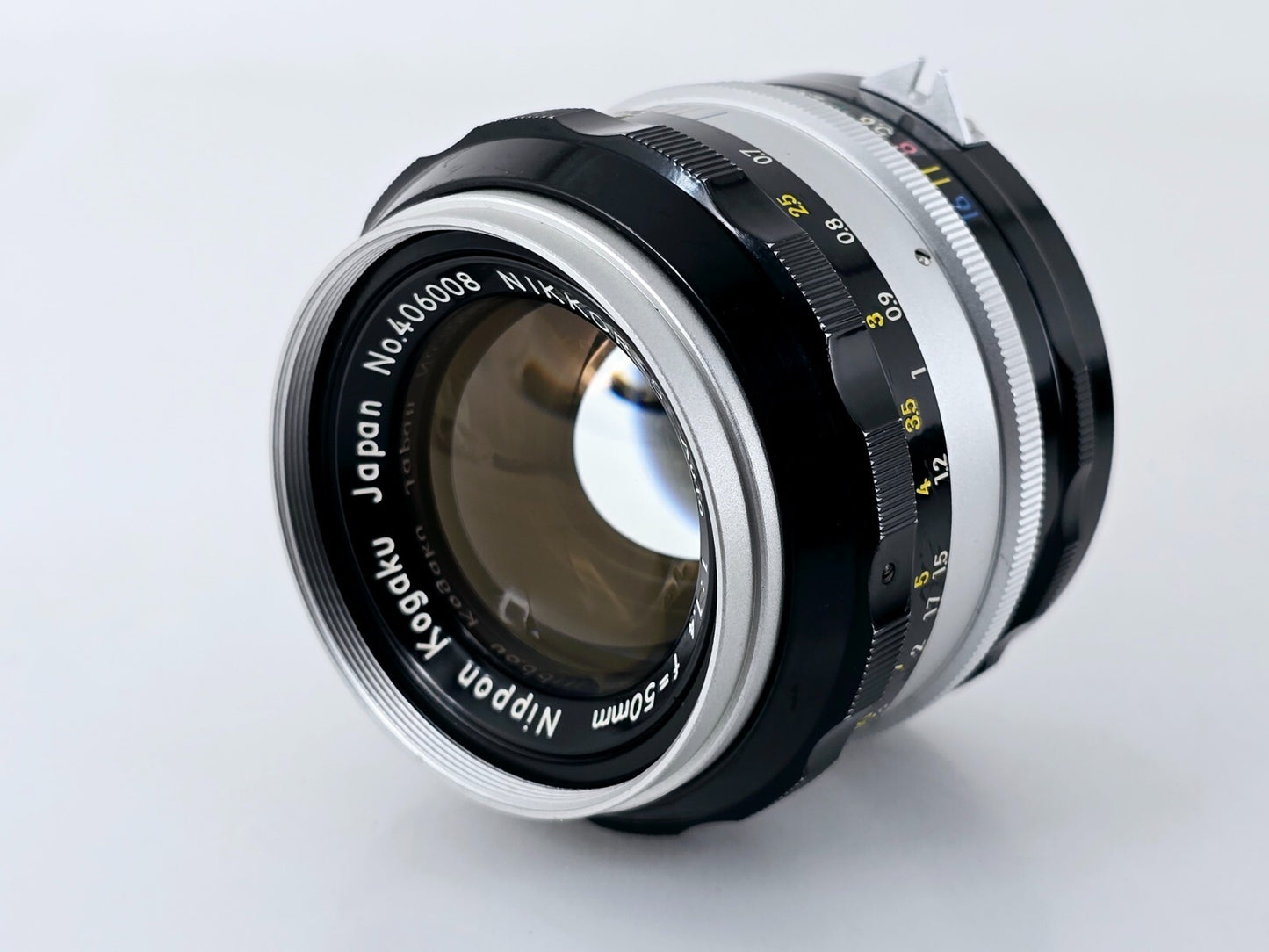 6 Blades Early Model🌸[Near MINT+++] Nikon Nikkor-S Auto 50mm F1.4 MF Lens Japan
