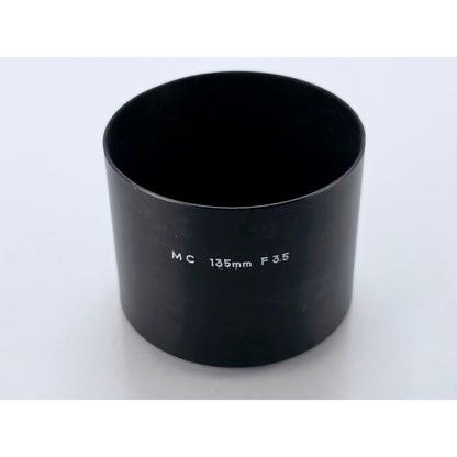 [Pre-owned] Minolta Metal Lens Hood 52mm for MC 135mm F3.5 — Near MINT — Japan #2927