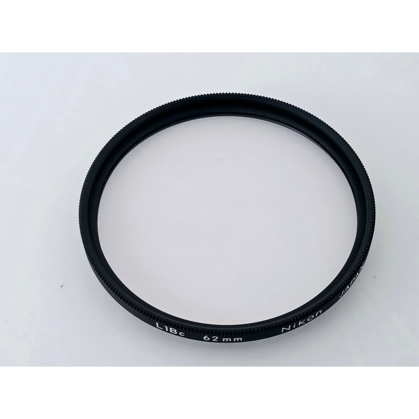 [Pre-owned] Nikon L37C L1BC 62mm Lens Filter (Set of 2) — Near MINT — Japan #5005