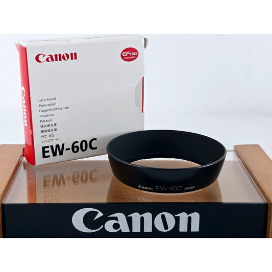 [Pre-owned] Canon EW-60C Lens Hood for EF-S 18-55mm & EF 28-90mm — Top MINT — Japan #3836