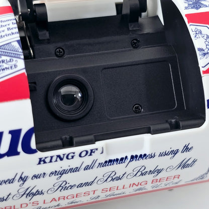 [Pre-owned] Vintage Budweiser King of Beer Can Novelty 35mm Film Camera — Mint — Japan #5857