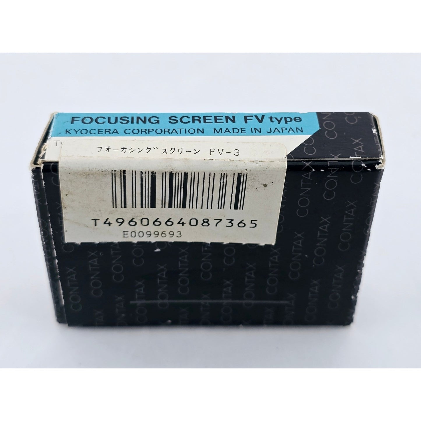 [Pre-owned] Contax Focusing Screen FV-3 Full Matte Type for RTS III — MINT — Japan #4198