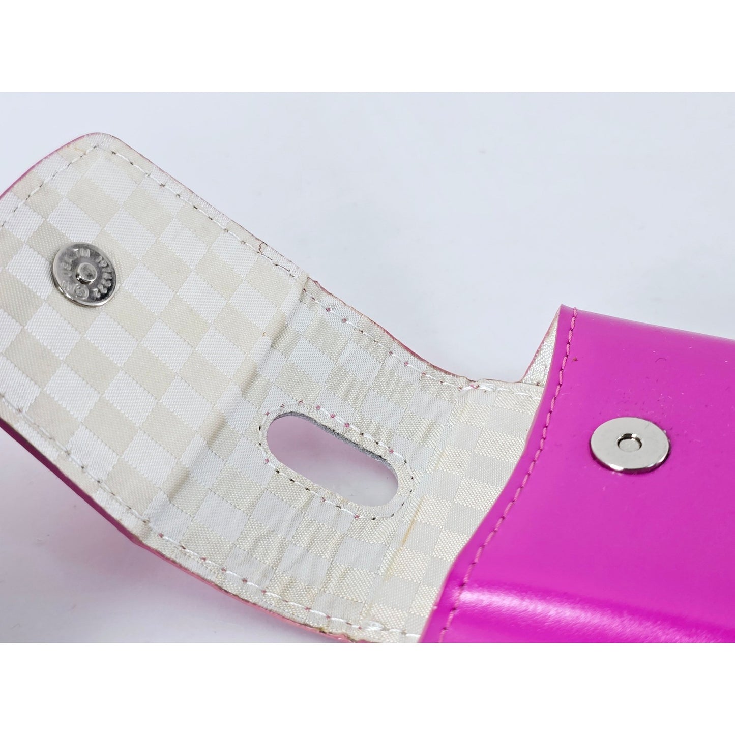 [Pre-owned] Genuine Canon IXY Digital Camera Case Pink — Top MINT — Japan #4656