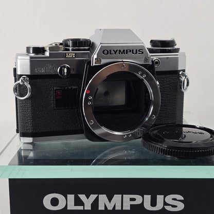 [Pre-owned] Olympus OM10 SLR 35mm Film Camera (Body Only) — Near MINT+++ — Japan #4360
