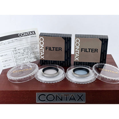 [Pre-owned] Contax 30.5mm 1A MC B2 (82A) MC Lens Filter — Near MINT+++ — Japan #5099
