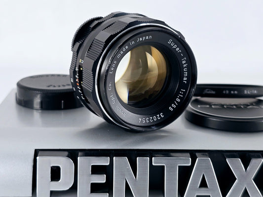 🌸[Near MINT] Pentax Super-Takumar 55mm F1.8 MF Lens M42 From JAPAN
