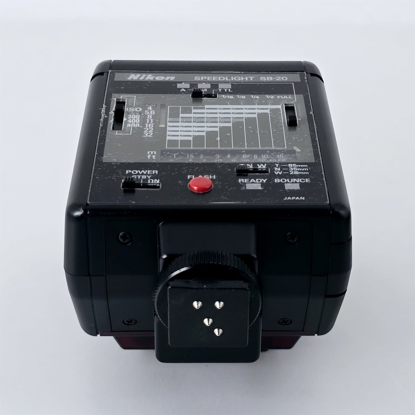 [Pre-owned] Nikon Speedlight SB-20 Shoe Mount Flash for F-501 F-801 F4 F90 — Near MINT+++ — Japan #5272