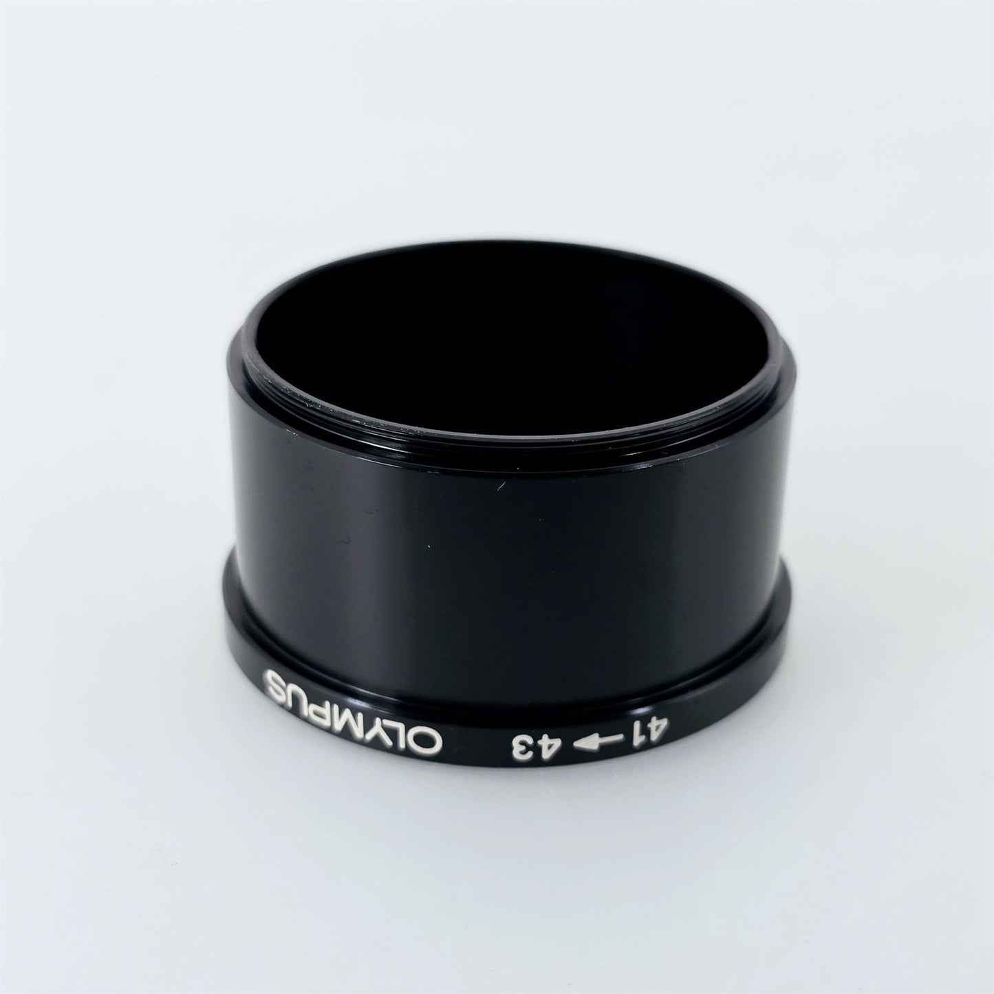 [Pre-owned] Olympus 41mm to 43mm Step Up Ring Filter Adapter — Mint — Japan #5519