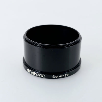 [Pre-owned] Olympus 41mm to 43mm Step Up Ring Filter Adapter — Mint — Japan #5519