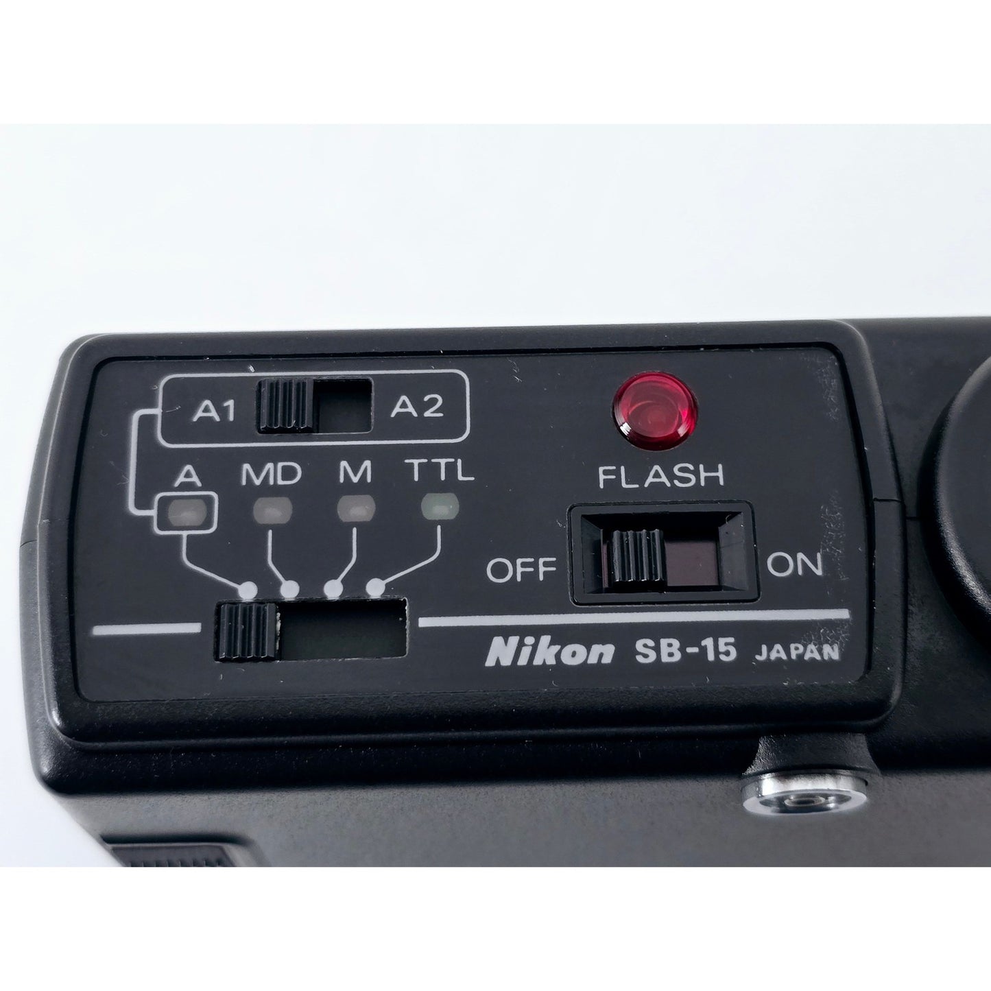 [Pre-owned] Nikon Speedlight SB-15 Shoe Mount Flash for Film Camera — MINT — Japan #5206