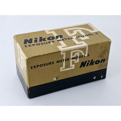 [Pre-owned] Genuine Nikon F Exposure Meter Model 3 — Near MINT+++ — Japan #4366