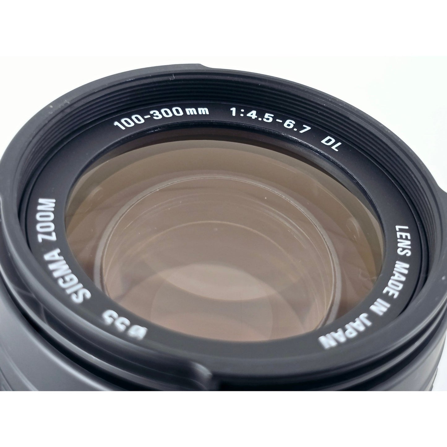 [Pre-owned] Sigma 100-300mm F4.5-6.7 DL AF Zoom Lens for Nikon F — Near MINT+++ — Japan #4430