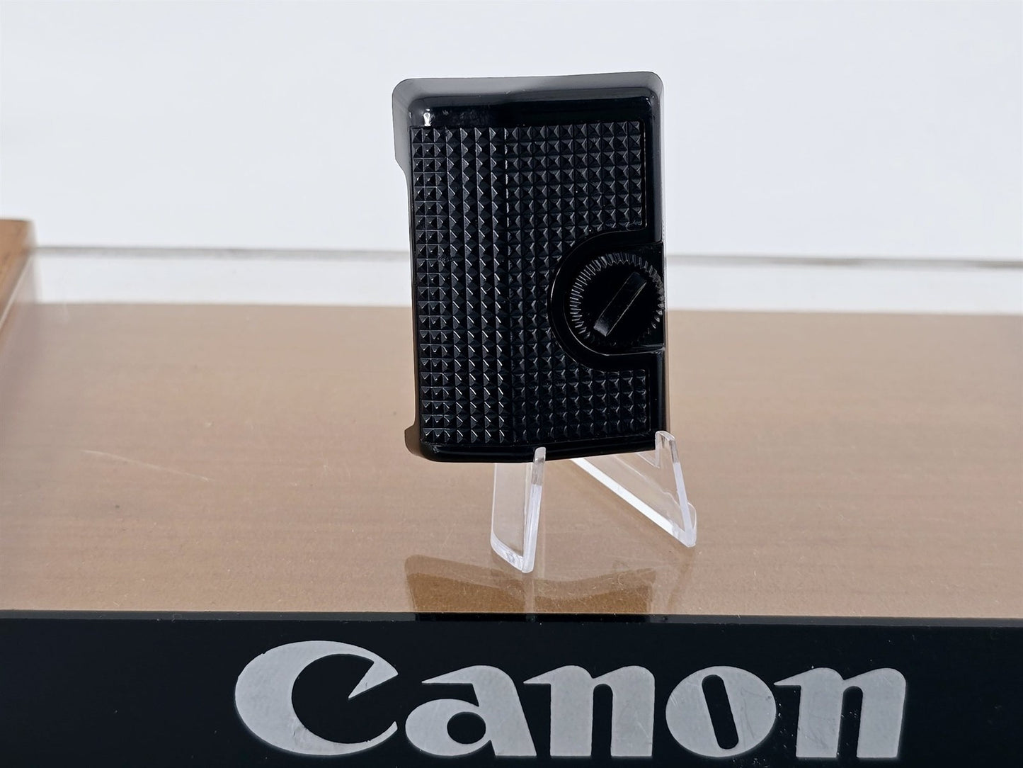 [Pre-owned] Canon Palm Grip Front Battery Cover for AE-1 AE-1P A-1 — Near MINT — Japan #5056