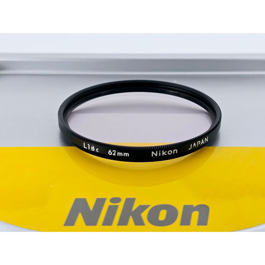[Pre-owned] Nikon L1Bc 62mm UV Lens Filter — Near MINT — Japan #4881