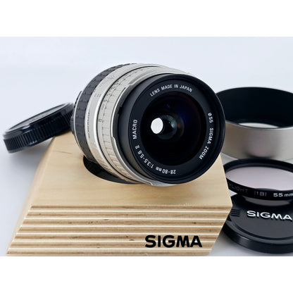 [Pre-owned] Sigma Zoom 28-80mm F3.5-5.6 II Aspherical Macro for Nikon F — Near MINT — Japan #4950
