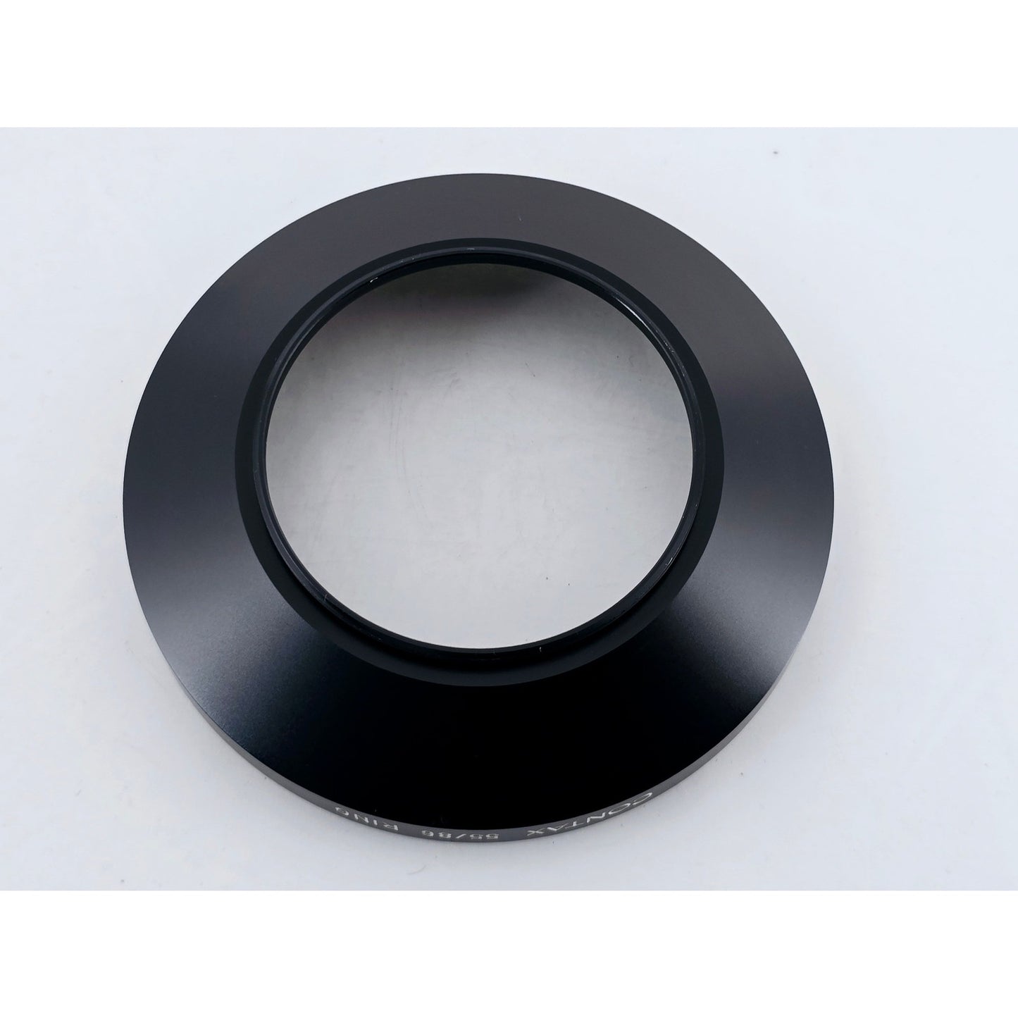 [Pre-owned] Contax Genuine Metal 55-86 Step Up Ring Adapter — Unused — Japan #3953