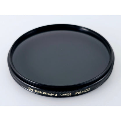 [Pre-owned] Contax 82mm C-Polarizing MC Lens Filter Genuine — Near MINT+++ — Japan #4919