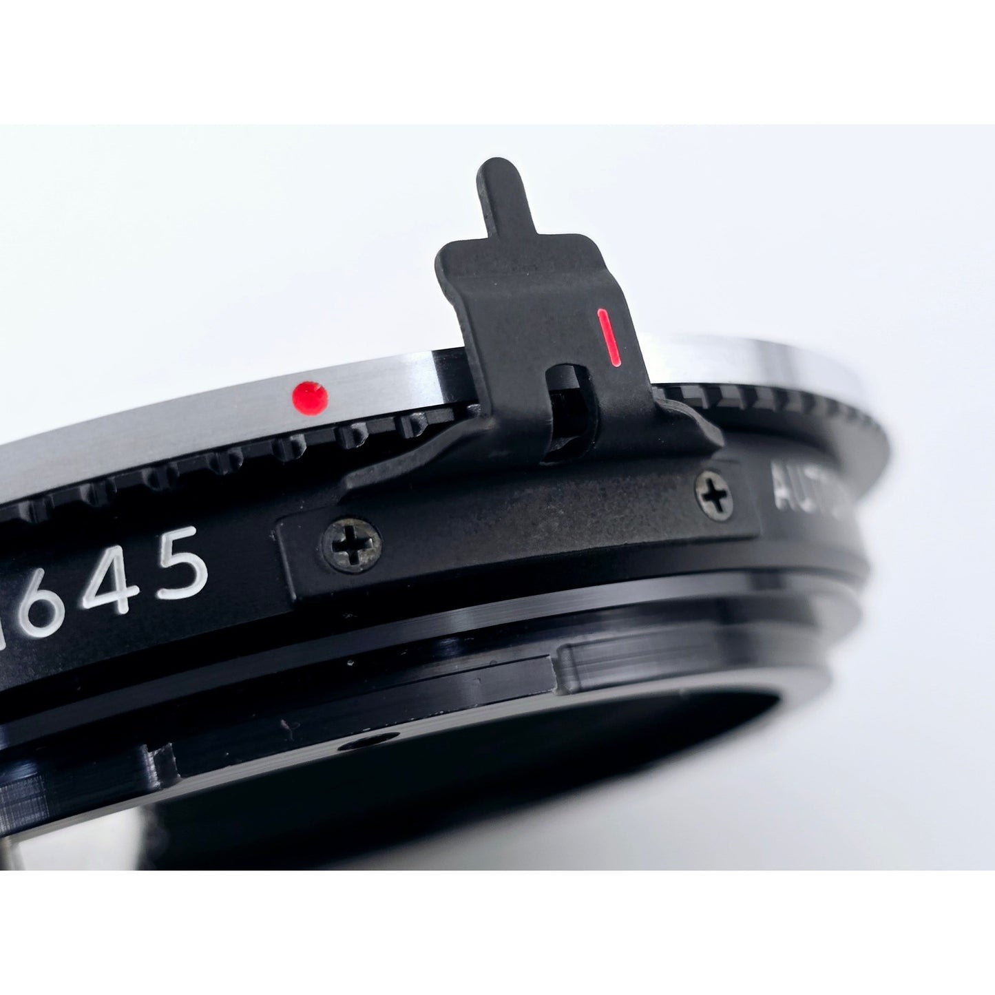 [Pre-owned] Mamiya M645 Auto EXT Extension Ring Tube No. 1 (Genuine) — MINT — Japan #4869
