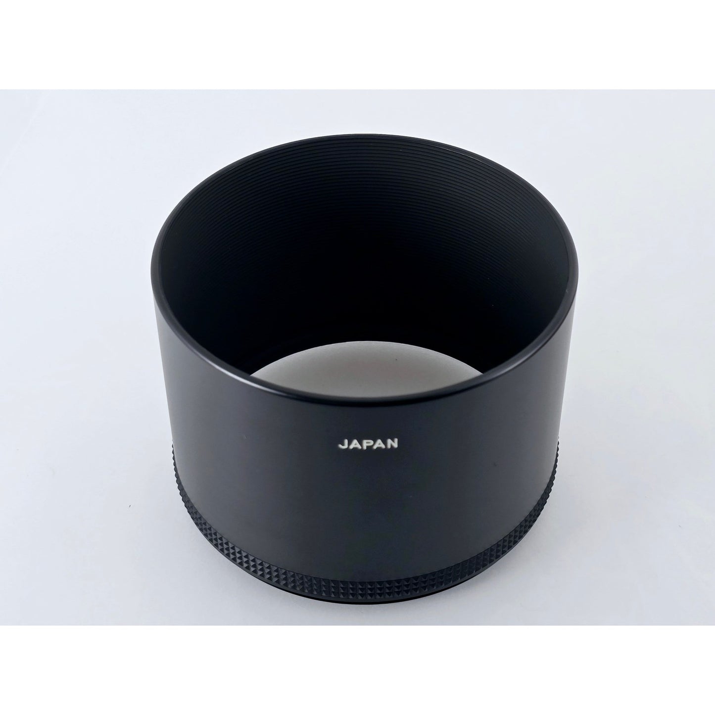 [Pre-owned] Contax Metal Lens Hood 5 with 55/86 Ring Adapter (Genuine) — Near MINT+++ — Japan #4796