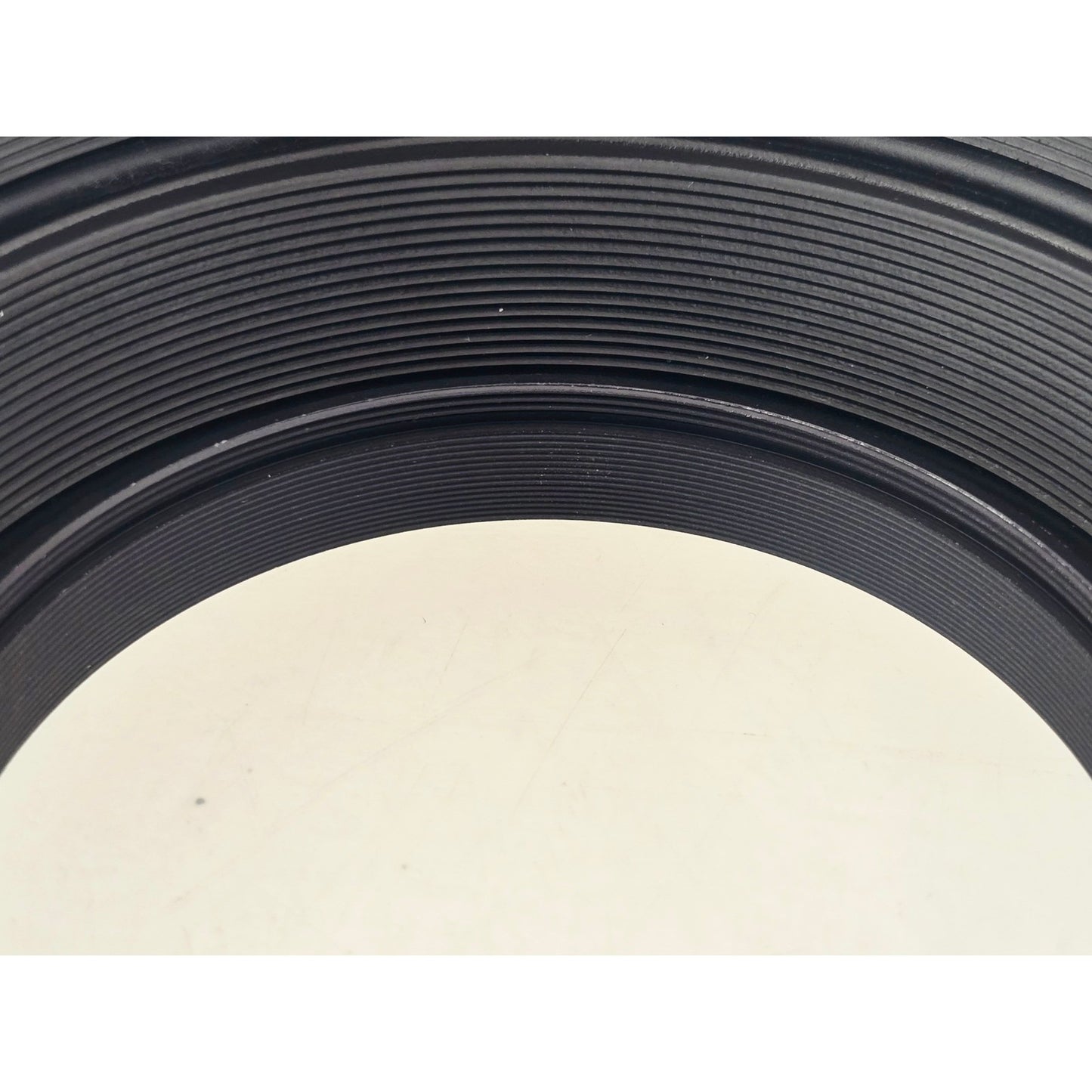 [Pre-owned] Mamiya 77mm Rubber Lens Hood for Sekor (RB67 127-250 / M645 145) — MINT — Japan #4226