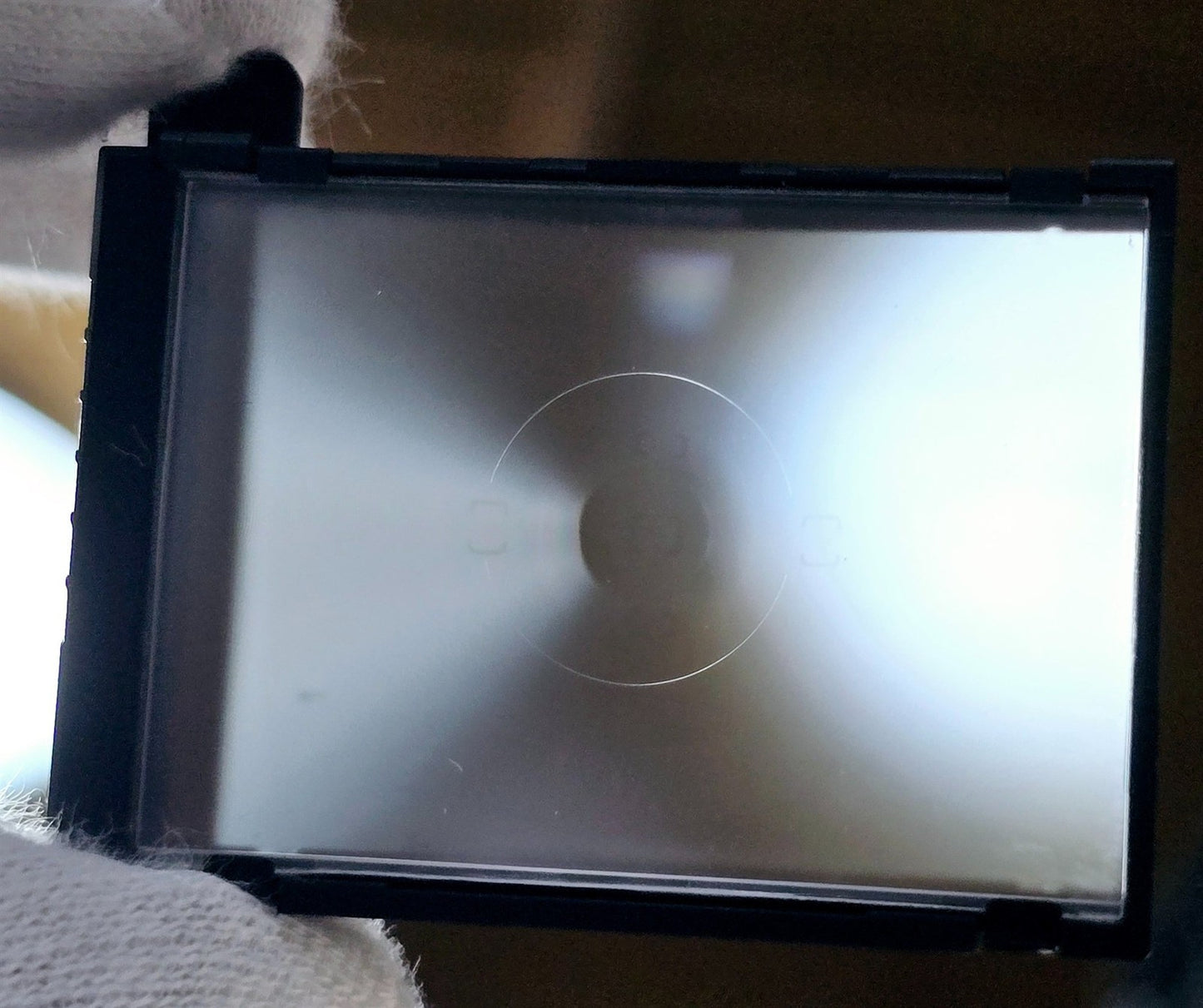 [Pre-owned] Nikon F5 Focusing Screen EC-B for DP-30 — Near Mint — Japan #5055