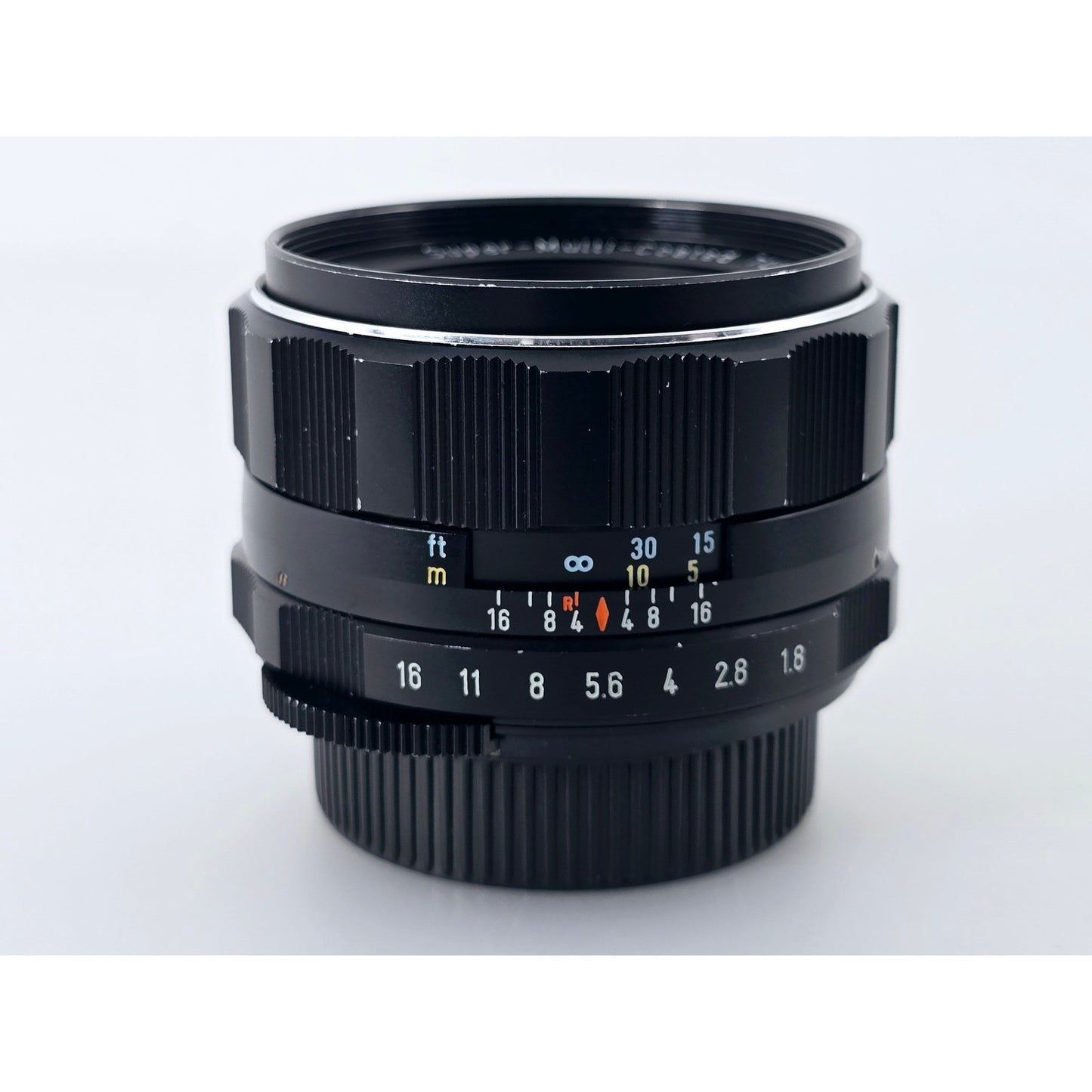 [Pre-owned] Pentax Super Multi Coated Takumar 55mm F1.8 SMC MF Lens M42 — Near MINT — Japan #4760