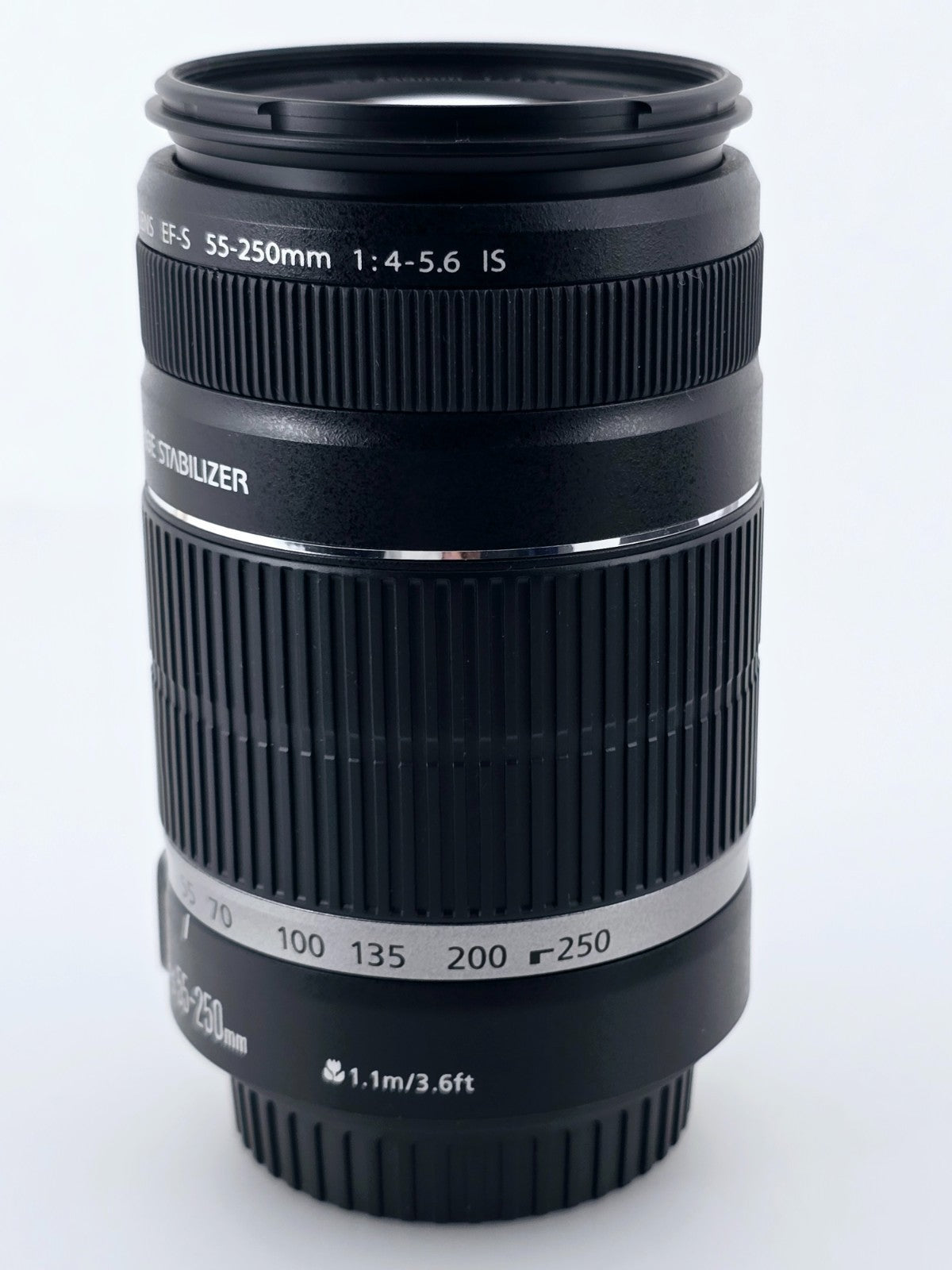 🌸[MINT] Canon EF-S 55-250mm F4-5.6 IS Telephoto Zoom Lens Genuine From Japan