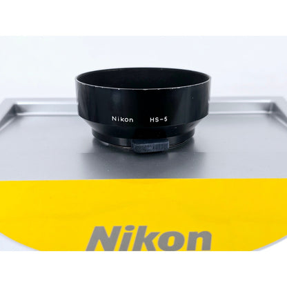 [Pre-owned] Nikon HS-5 Metal Lens Hood for New Nikkor 50mm f1.4 — Near MINT — Japan #3172