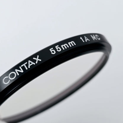 [Pre-owned] Contax 55mm 1A Skylight MC Protective Lens Filter — Mint — Japan #5583