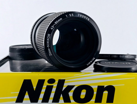🌸[Near MINT] Nikon Non Ai Zoom Nikkor 43-86mm F3.5 MF Standard Lens From Japan
