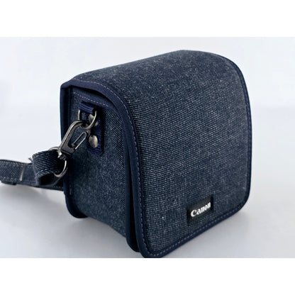 [Pre-owned] Genuine Canon Camera Lens Shoulder Bag Pouch Mini Pochette — MINT — Japan #3933
