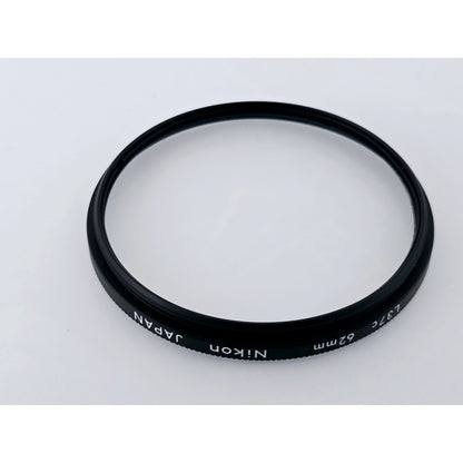 [Pre-owned] Genuine Nikon L37c 62mm UV Lens Filter — MINT — Japan #4879