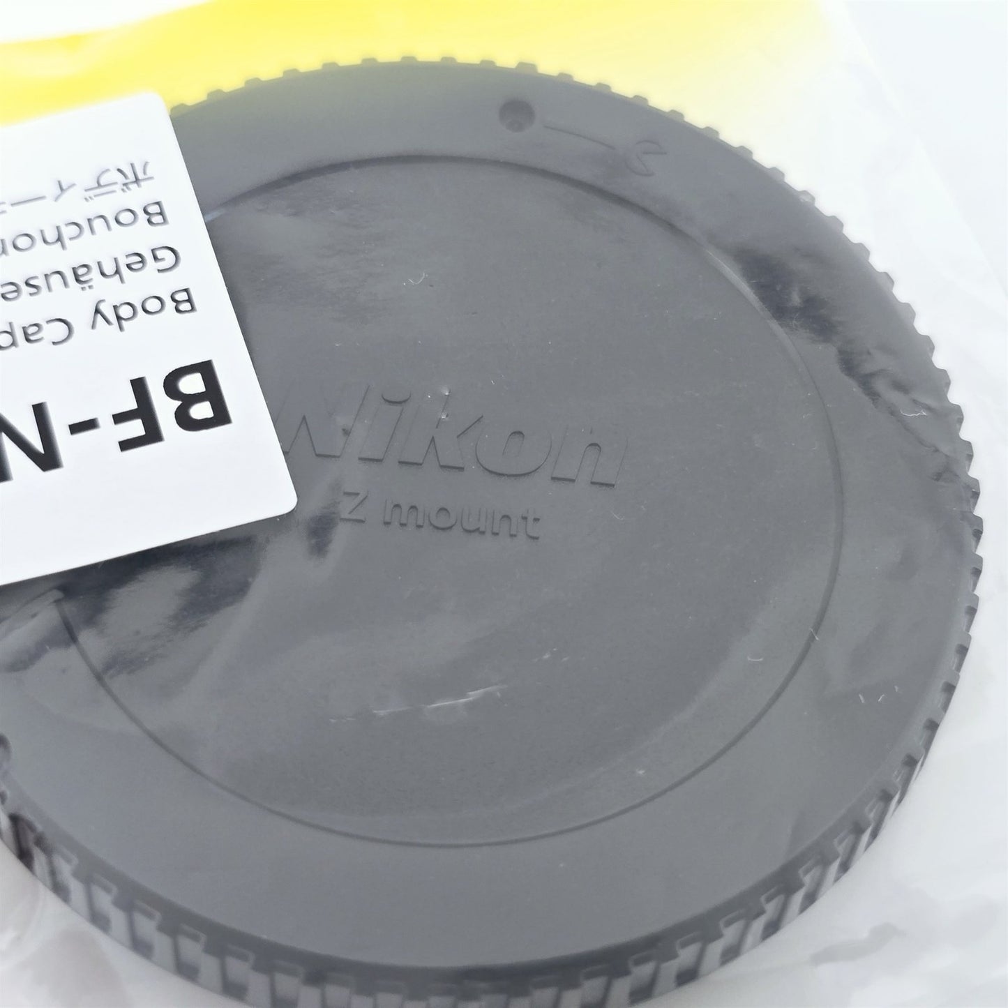 [Pre-owned] Nikon BF-N1 Body Cap for Z Mount (Z f, Zfc, Z9) — Unused — Japan #5472