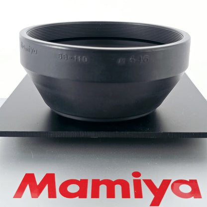 [Pre-owned] Mamiya 58mm Rubber Lens Hood for M645 Medium Format — Near Mint+++ — Japan #5359