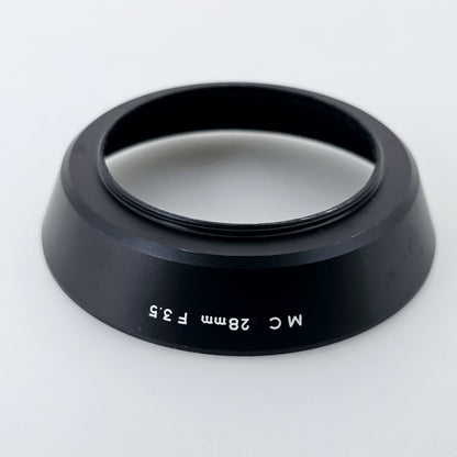 [Pre-owned] Genuine Minolta Lens Hood for MC 28mm f/3.5 — Near Mint+++ — Japan #5521