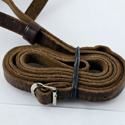 [Pre-owned] Vintage Leica Brown Leather Hard Camera Case — Excellent+++++ — Japan #5455