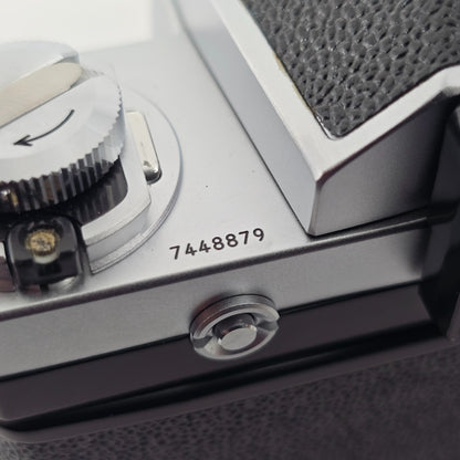 S/N 744xxxx🌸[Near MINT+++] Nikon F Eyelevel SLR 35mm Film Camera Body Japan